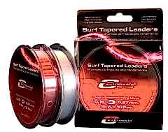 Cinnetic Surf Tapared Leaders 0,23mm 0,57mm 15x10 Misina