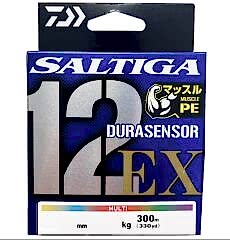Daiwa Saltiga Durasensor 12EX 300m Multicolor Örgü - İp Misina