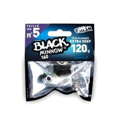 Fiiish BM160/5 BM624 Extra Deep 120gr Kaki Jig Head