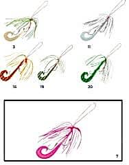 Hayabusa SE 137 Tai Rubber Free Slide Yedek Etekli Assist İğne Set