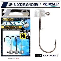 Owner 4151 Block Head Jig Head