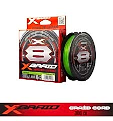 YGK X036 BRAID CORD PE X8 300M FLUO GREEN