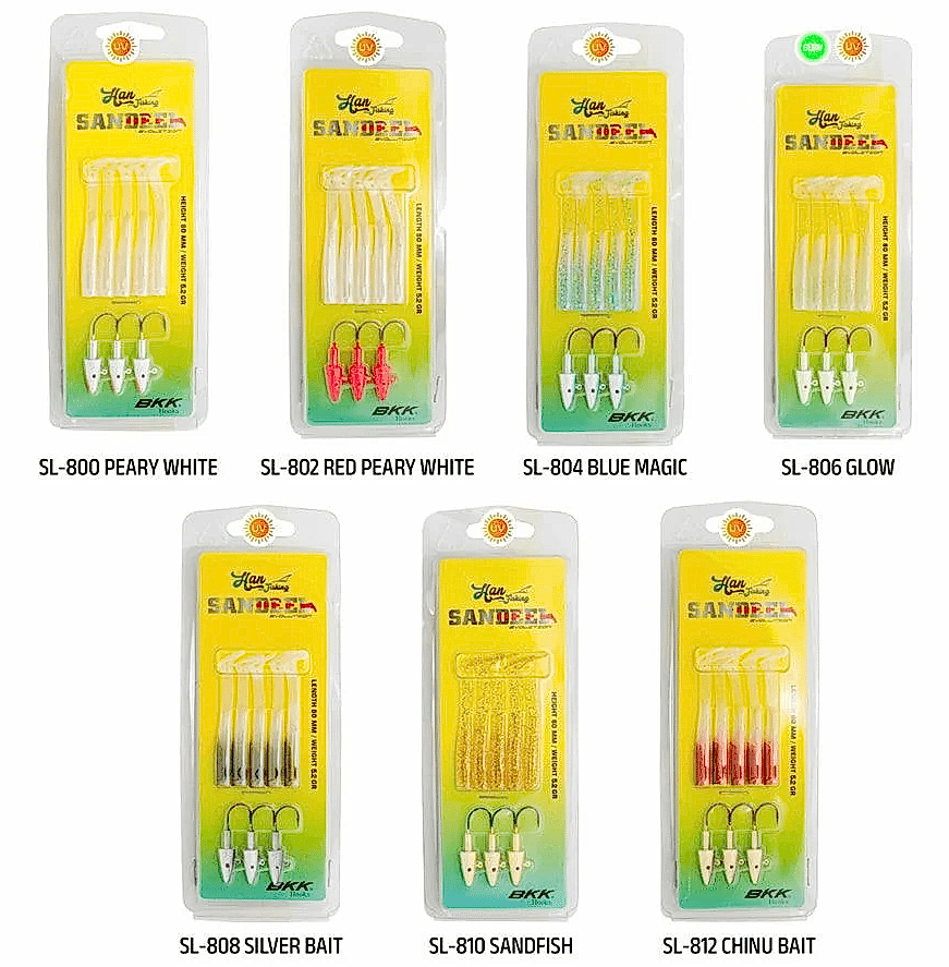 Hanfish Sandeel 8 cm 5.2 gr Silikon Yem