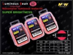 M&W Luminous Soft Bean Fosforlu Boncuk