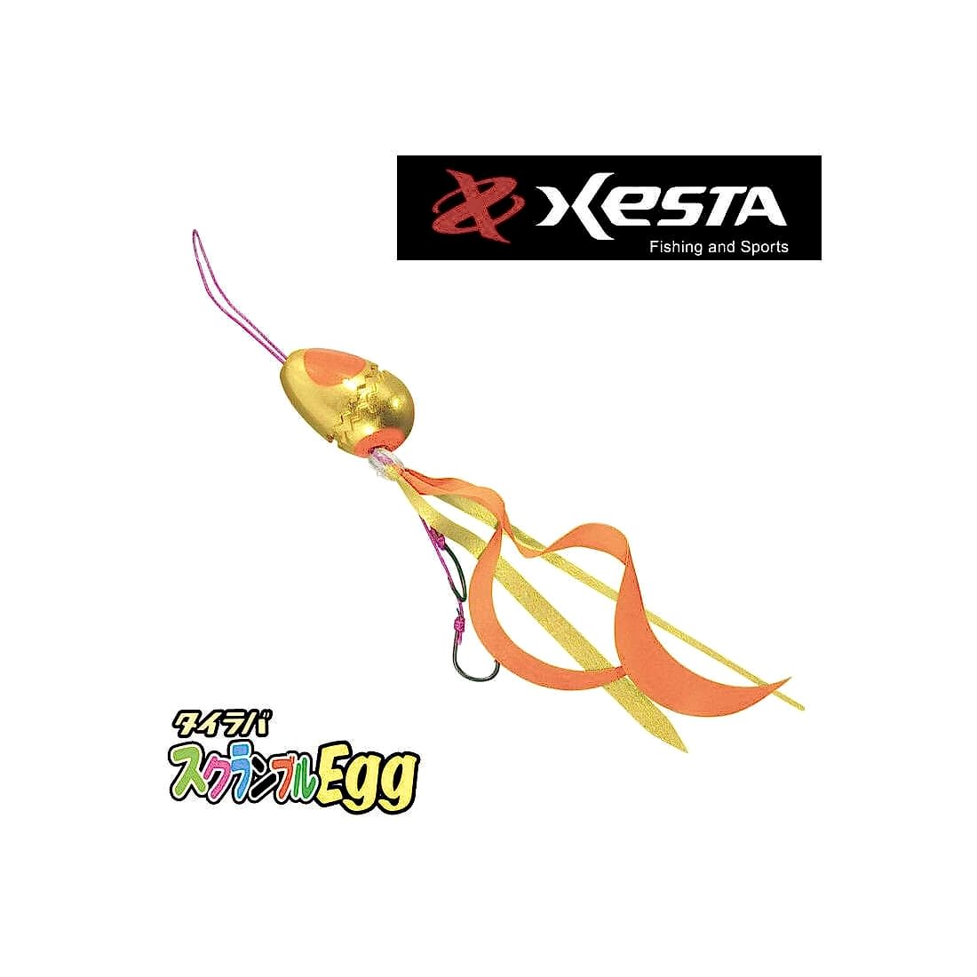 Xesta Scramble Egg Tai Rubber Jigs 60gr