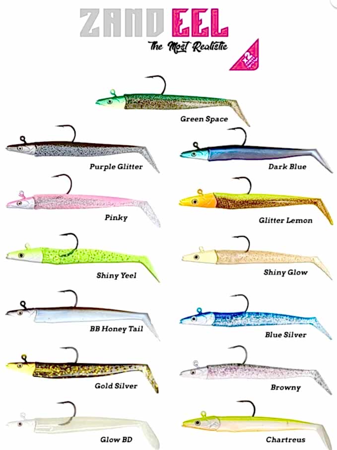 Fujin Zand Eel 11cm 7gr-14gr Double Body+Head Silikon Balık