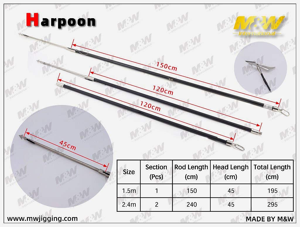 M&W Jigging Harpoon Zıpkın